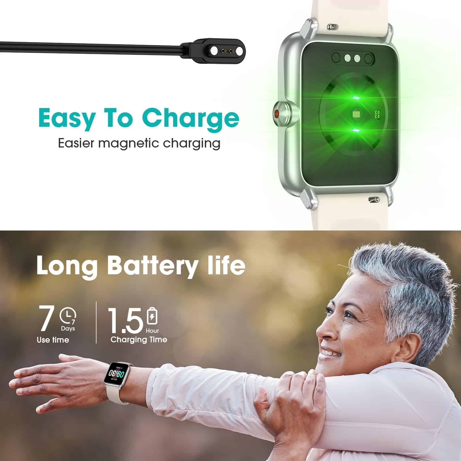 Reloj podómetro para personas mayores sin necesidad de - Imagen 7