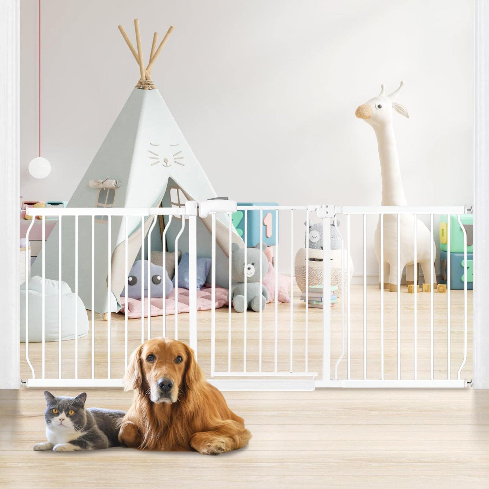 Puerta para bebés owlie Extra Ancha para Escaleras y