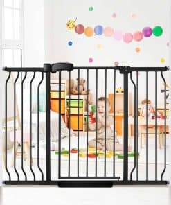 Puerta de seguridad extra ancha para bebés Owlie de 30.5"