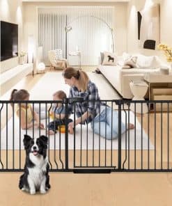 Puerta de Seguridad Extra Ancha para Bebés de owlie 30.5"