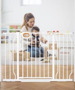 Puerta para bebés Hemroro de 30" de altura para escaleras,