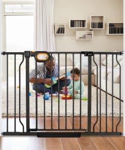 Barrera para Bebés Hemroro de 30" de Altura para Escaleras,
