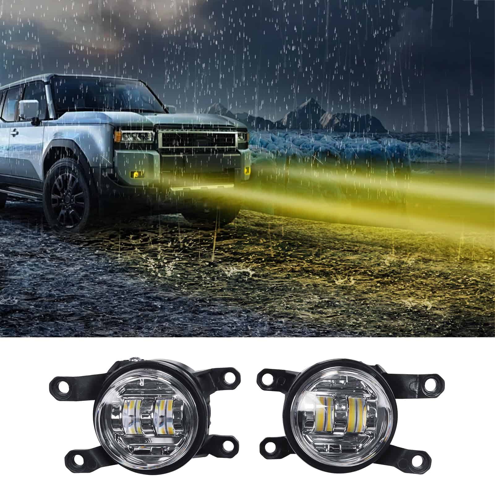 Lámpara antiniebla de alta potencia para automóvil LaIIker