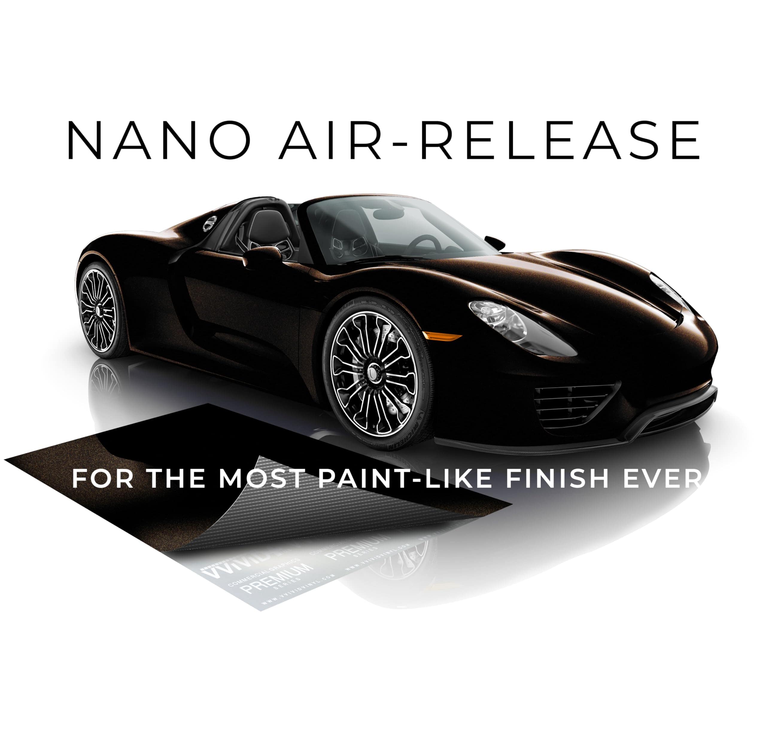 Vinilo para Coche VViViD+ Ultra Gloss Shadow Metallic Amber - Imagen 5