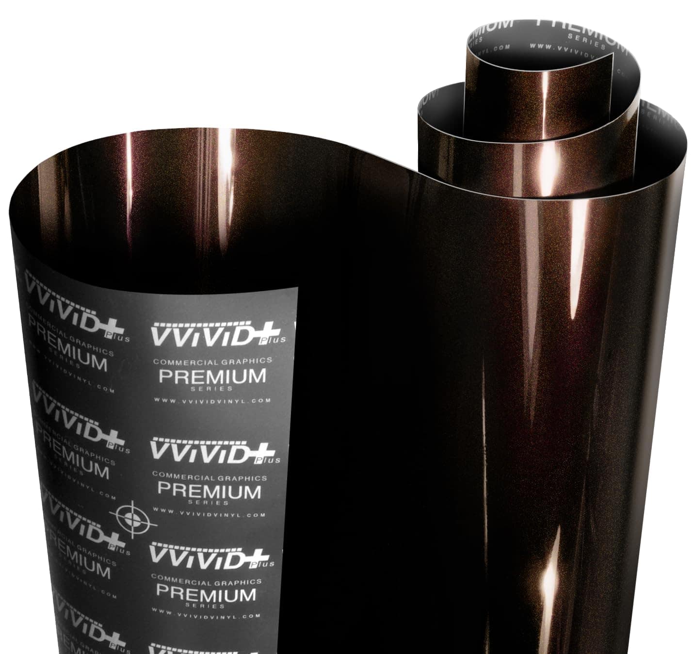 Vinilo para Coche VViViD+ Ultra Gloss Shadow Metallic Amber