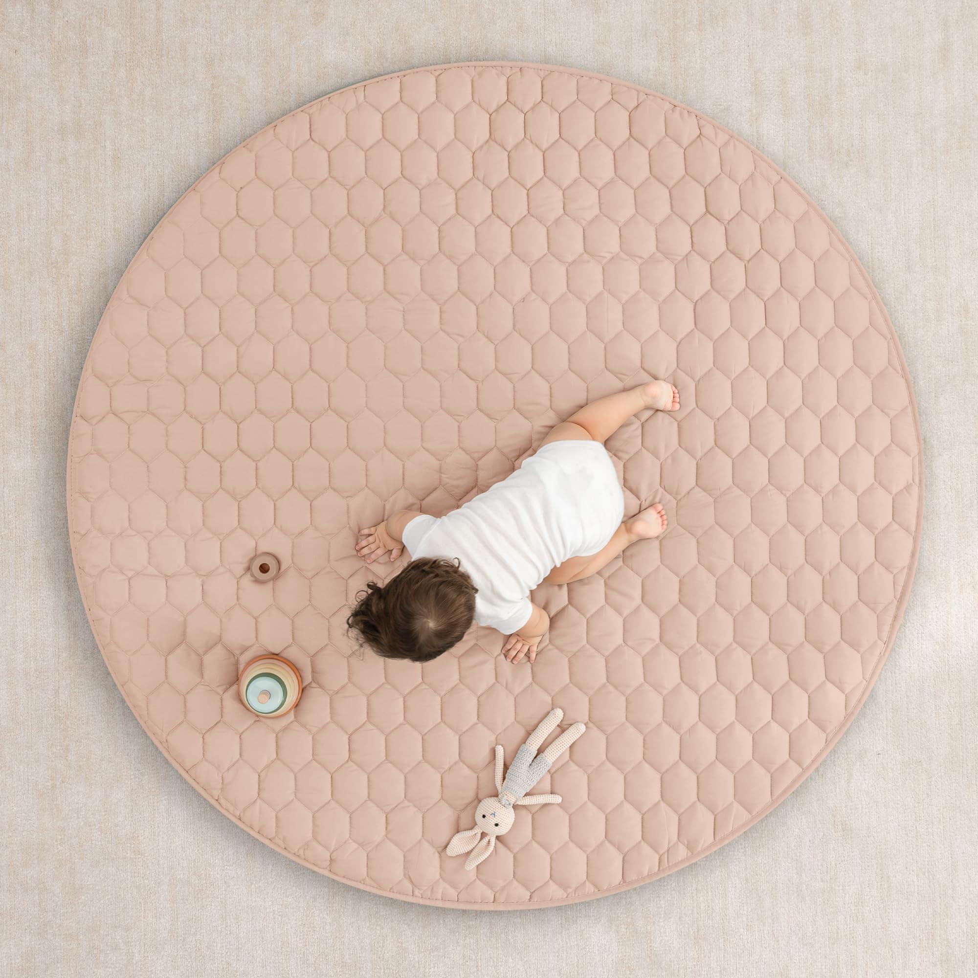 Tapete Redondo para Niños Comfy Cubs - Grande 60 pulgadas - Imagen 3