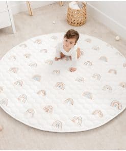 Alfombra redonda para niños Comfy Cubs - Grande 60 pulgadas