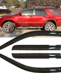 4pcs Deflectores de lluvia a prueba de golpes originales y