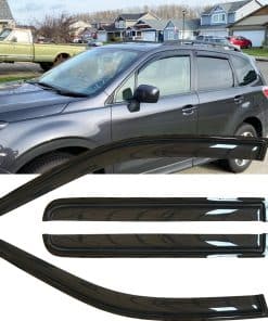 4pcs Deflectores de ventanas laterales irrompibles