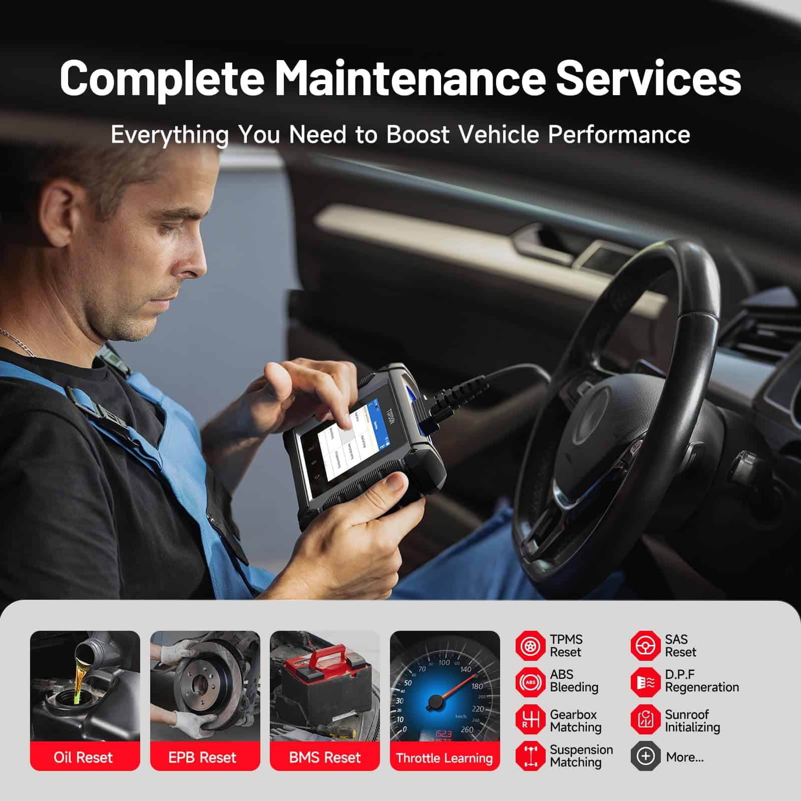 Escáner Bidireccional TOPDON ArtiDiag EU, Herramienta de - Imagen 7