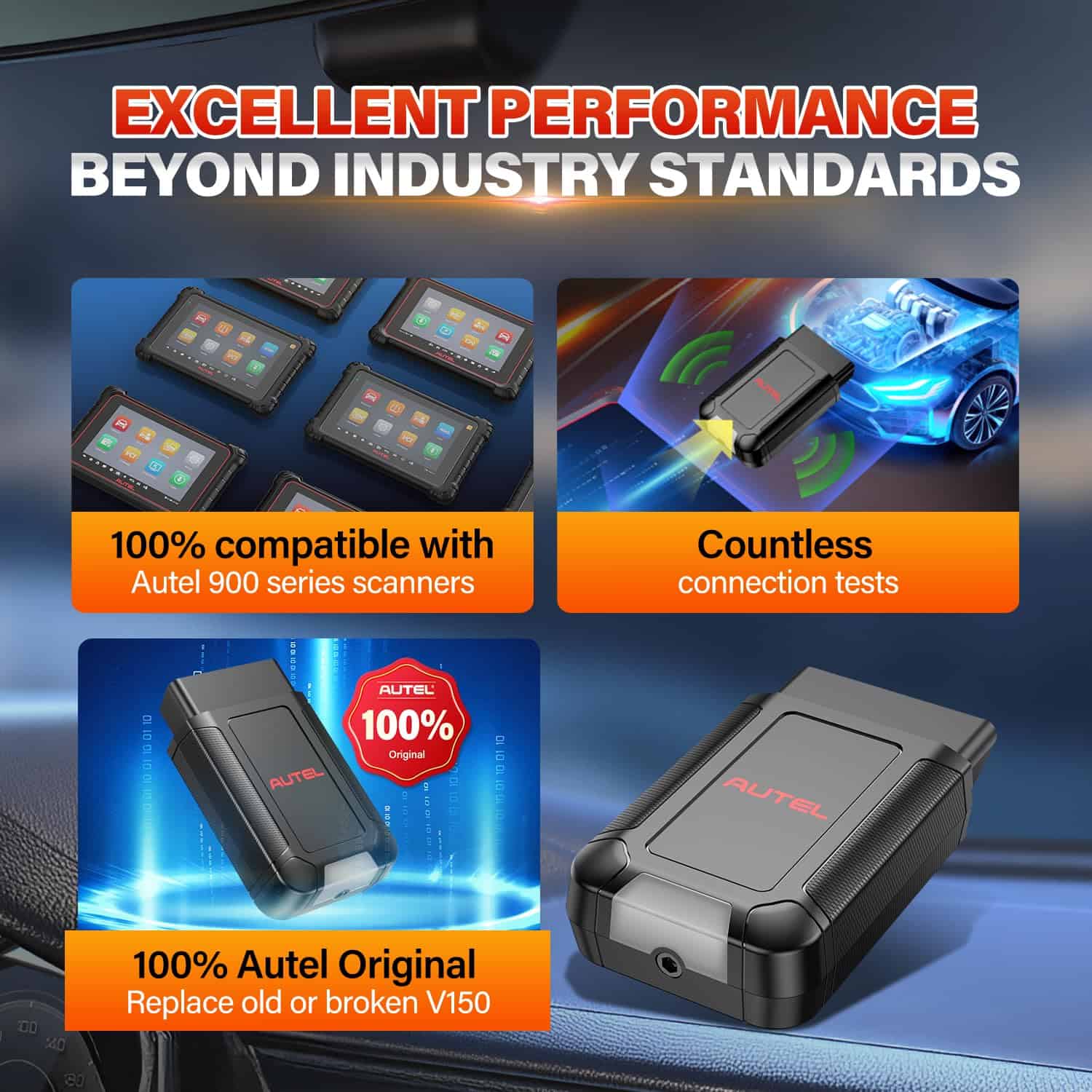 Autel MaxiVCI V150 Dongle Bluetooth Inalámbrico, Adaptador - Imagen 8