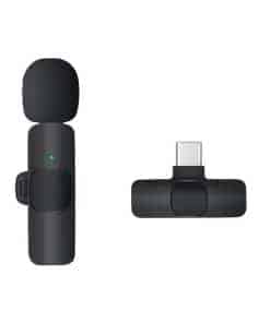 Micrófono Lavalier Inalámbrico Profesional -Black
