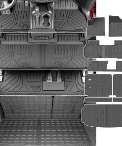 Tapete de piso de 8 asientos Xipoqix compatible con