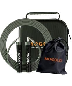 Cuerdas para saltar MOGOLD de 1/2 libra para Mujeres y