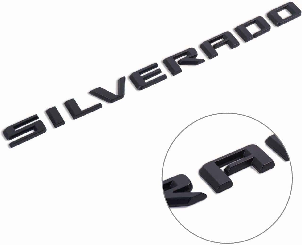 Kit 4Pcs Emblemas de Alta Gama 2019-2025 Silverado para - Imagen 5