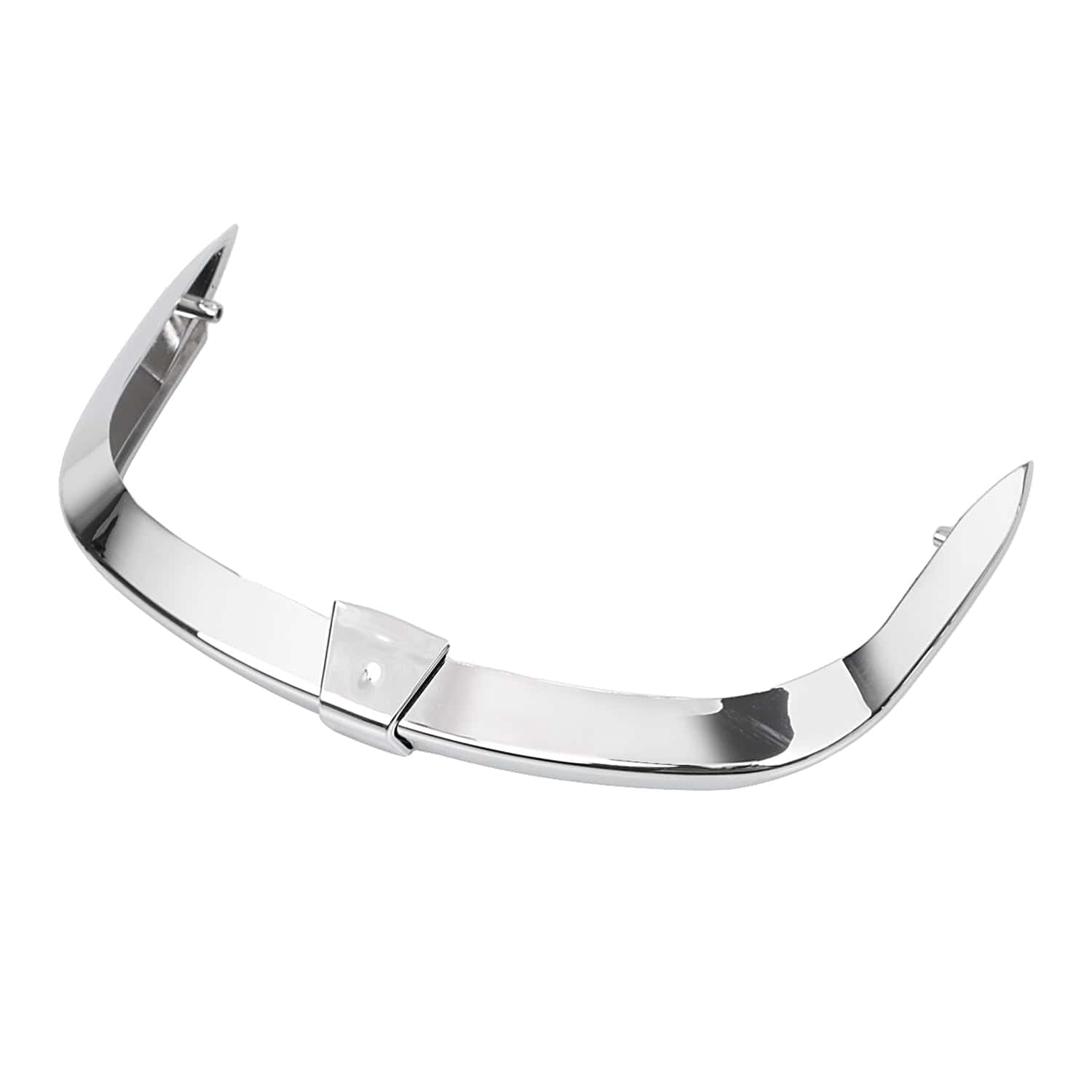 Cubierta de punta de guardabarros trasero cromada para