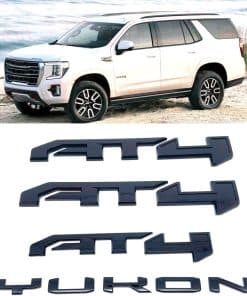 4Pcs Emblemas de Puerta Trasera y Portón -Negro