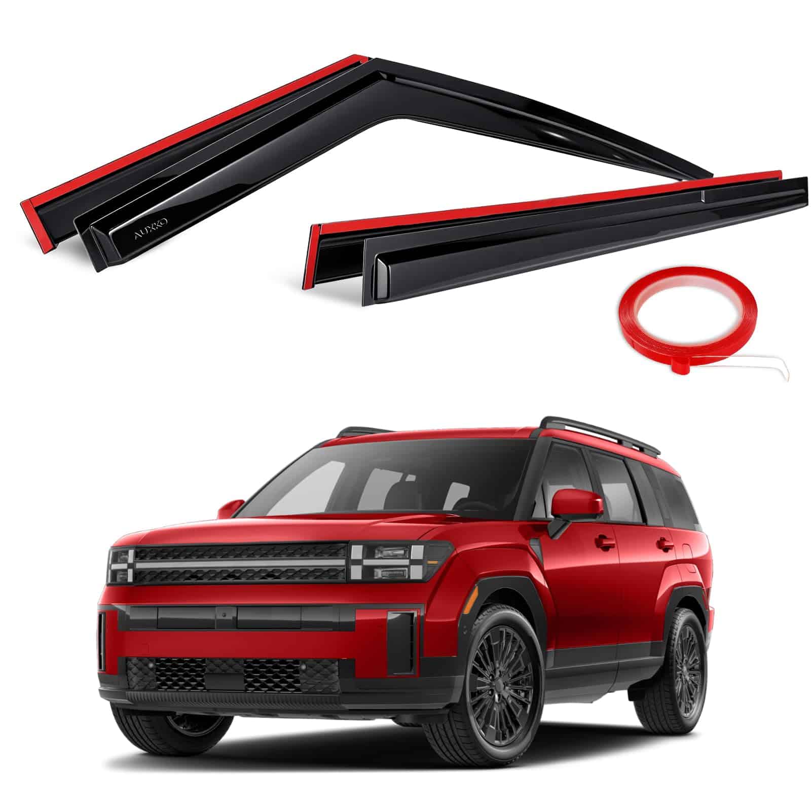 Viseras de Lluvia AUXKO para Hyundai Santa FE 2024 2025,