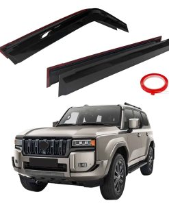 Guardabarros de lluvia para ventana AUXKO para Toyota Land