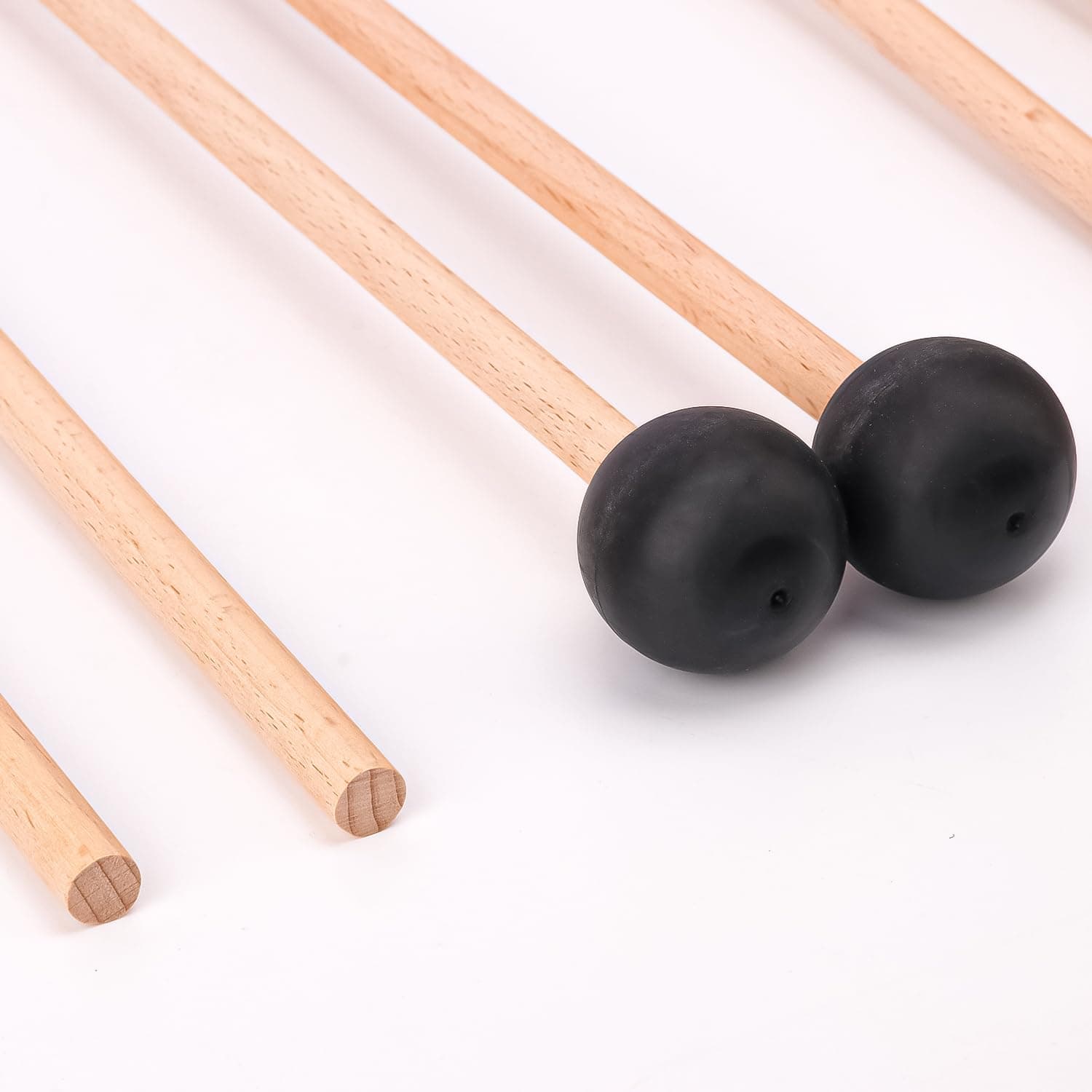 4 Pares de Maza de Campana Negras Geytetqi, 15 Pulgadas de - Imagen 4