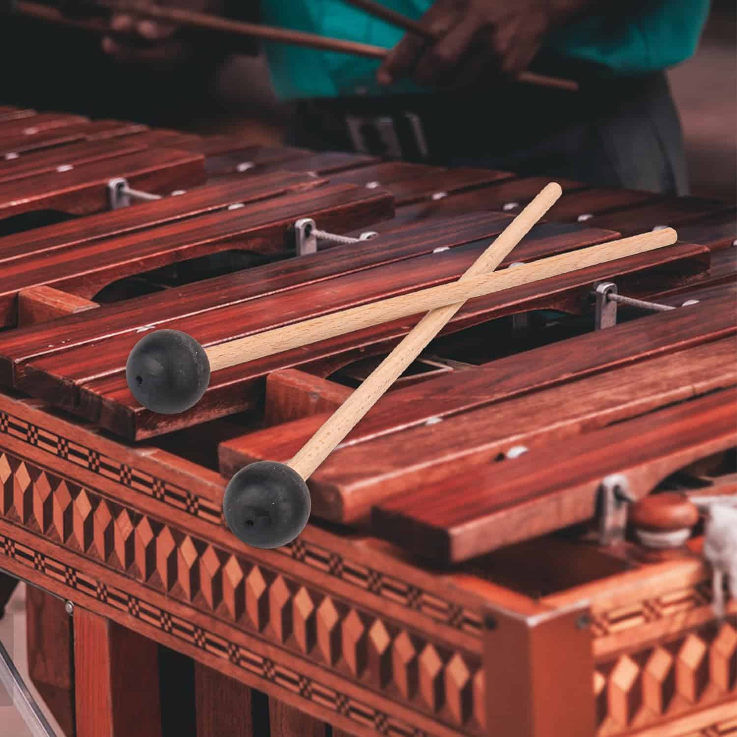 4 Pares de Maza de Campana Negras Geytetqi, 15 Pulgadas de - Imagen 5