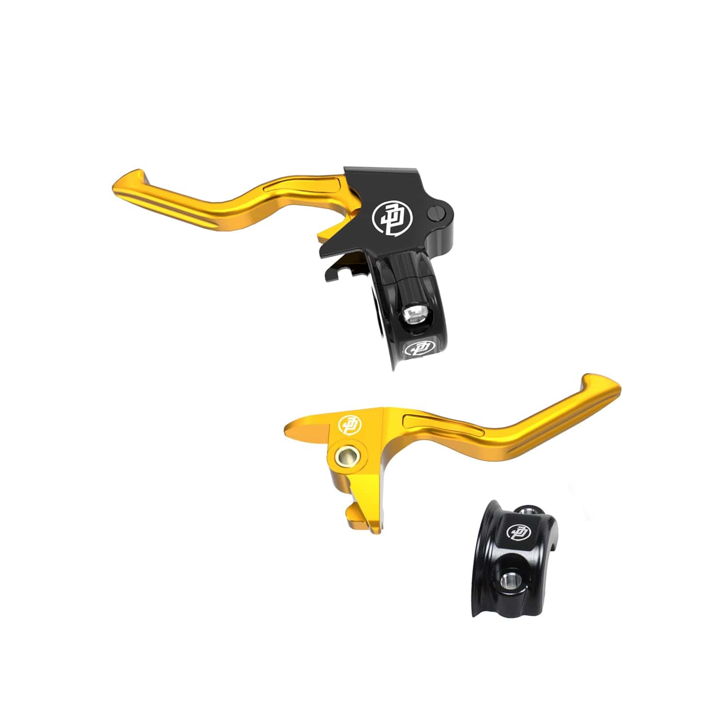 Manilla de Embrague y Freno Delgada Dorada Easy Pull Handle - Imagen 4