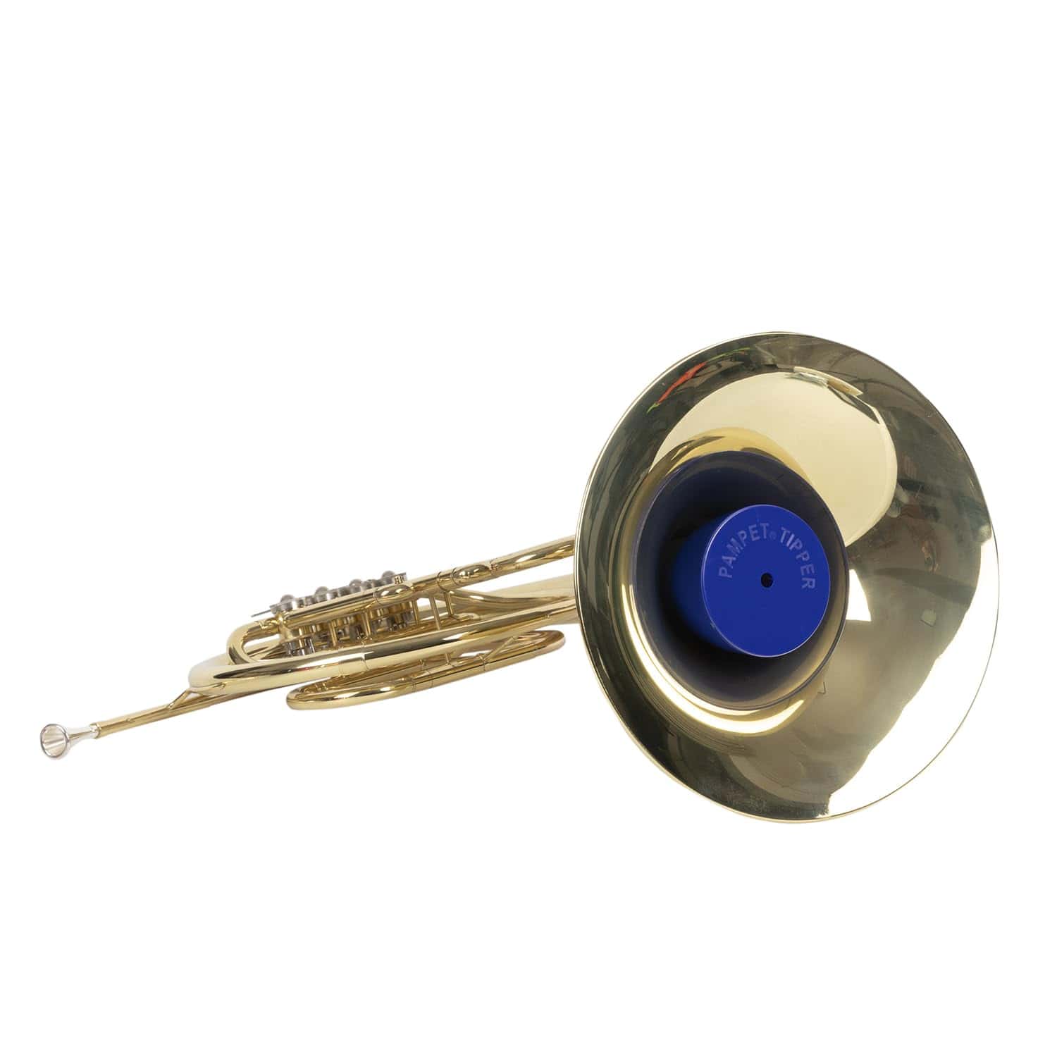Sordina de práctica ligera para trompa PAMPET TIPPER (Azul) - Imagen 7