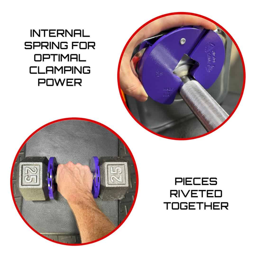 Plato de peso fraccional de 1.25 lb Micro Gainz para - Imagen 5