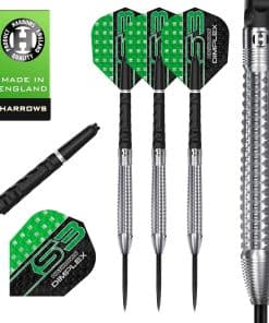 Set de Dardos Harrows Dimplex Bomb & -Negro