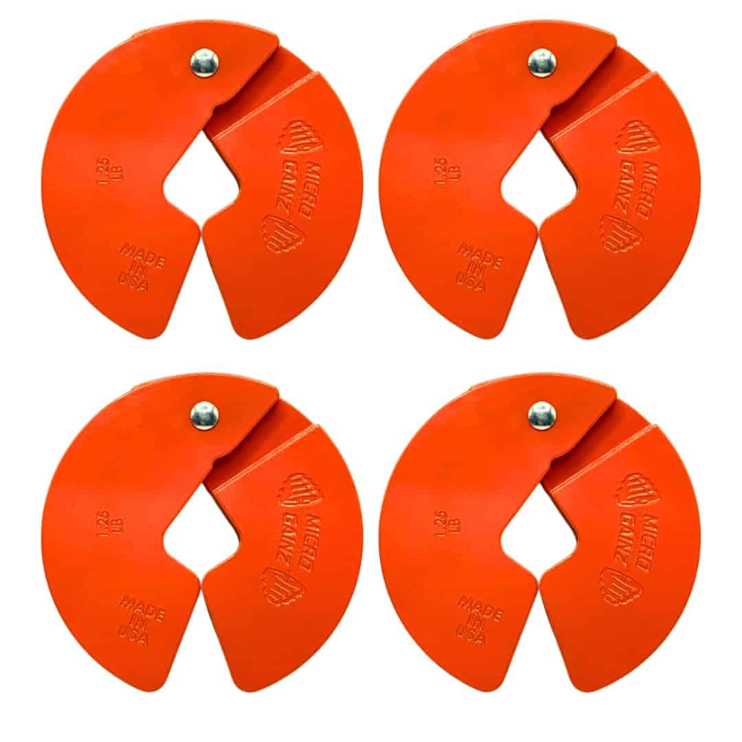 Placa de Peso Fraccionario de Dumbbell Micro Gainz de 1.25