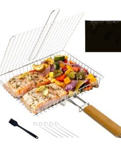 Parrilla de Barbacoa [9 Piezas] - Canasta de Acero