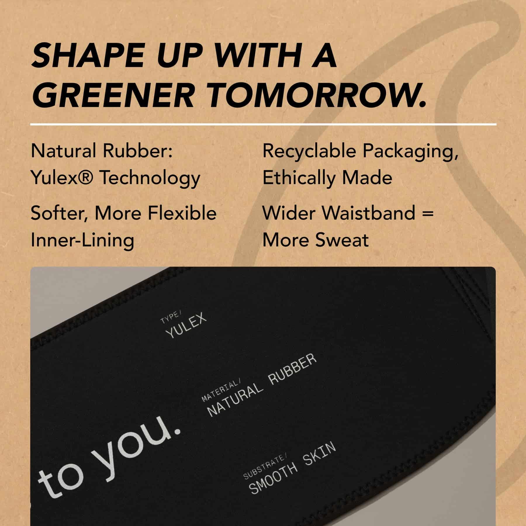 Cinturón Abdominal Sweet Sweat Eco de Sports -Negro - Imagen 7