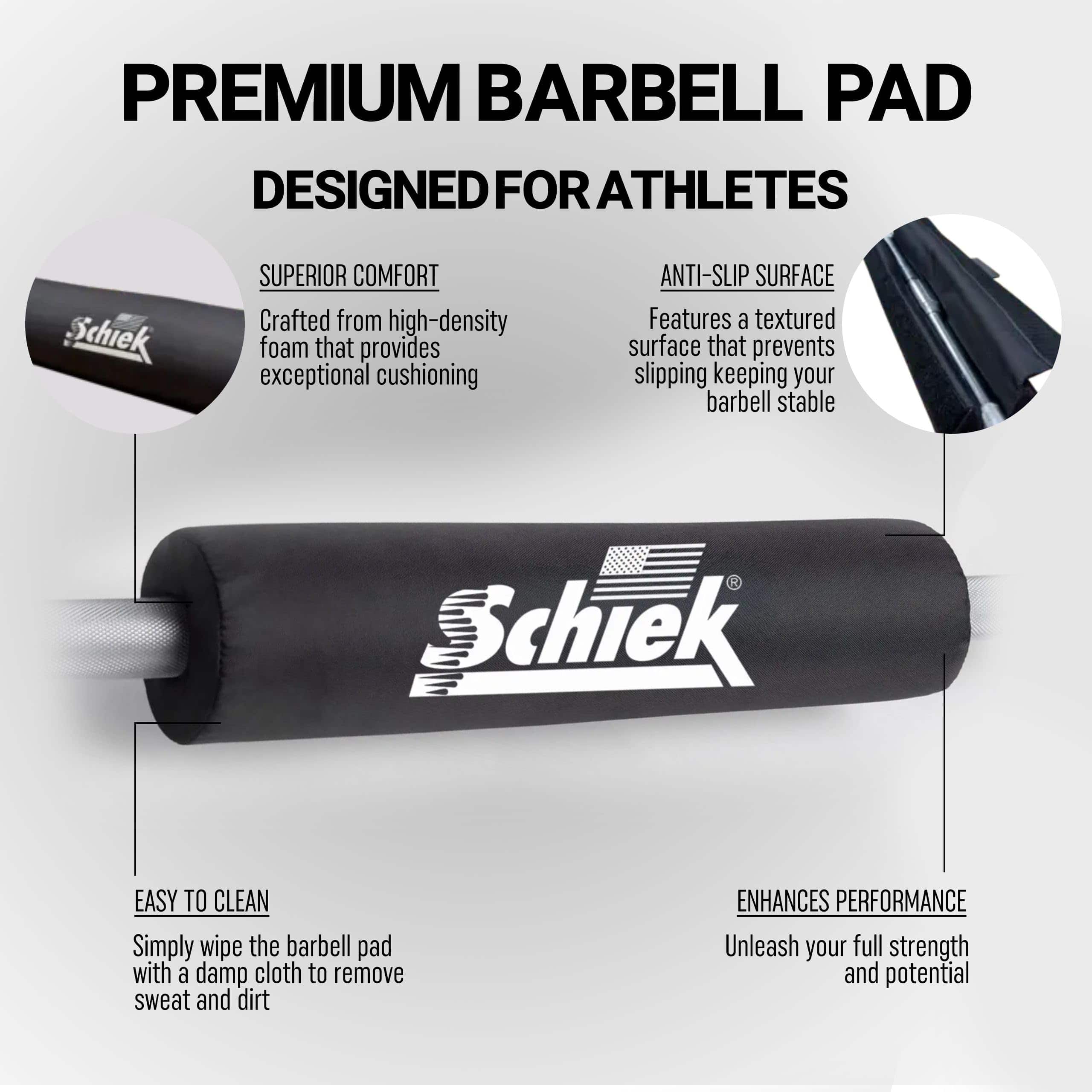 Almohadilla de Barra Schiek - Almohadilla Duradera para - Imagen 4
