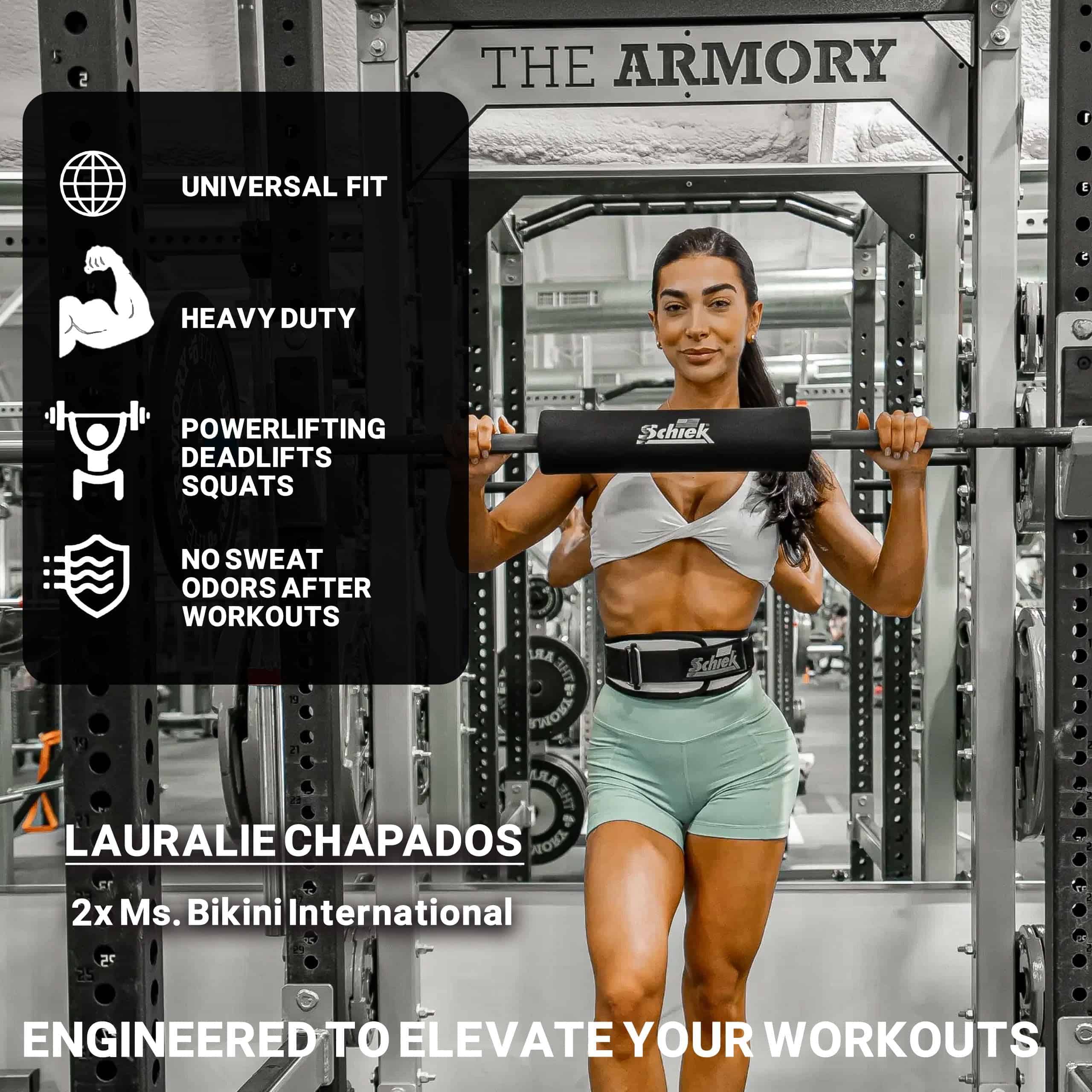 Almohadilla de Barra Schiek - Almohadilla Duradera para - Imagen 3