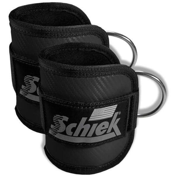 Schiek Sports 1707 Puños para Tobillo - Ideal para Glute