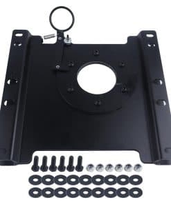 Base giratoria del asiento del pasajero compatible con