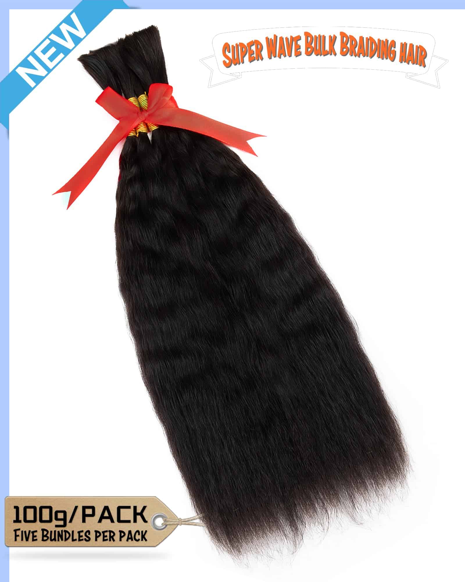 Cabello Humano de Trenzado en Volumen - Cabello Humano para - Imagen 3