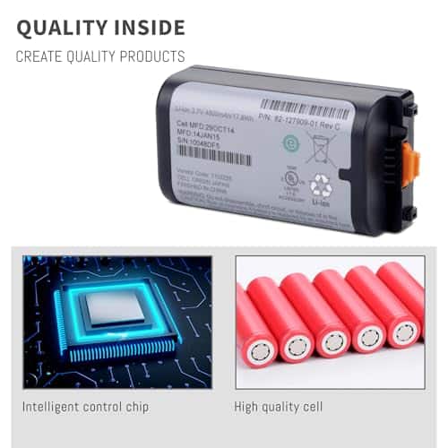 Batería de reemplazo 82-127909-02 para Symbol Zebra MC3190 - Imagen 6