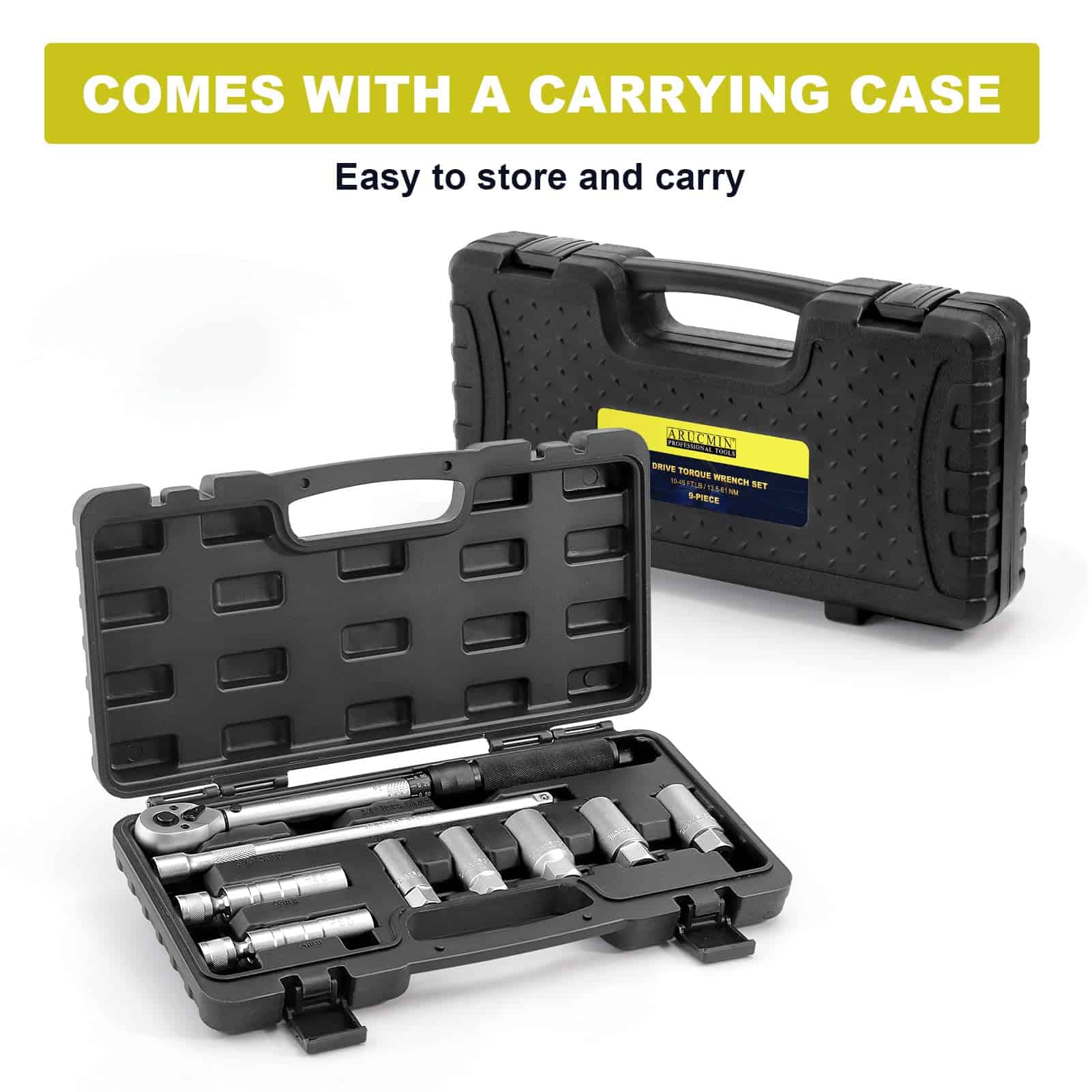 Juego de 9 piezas de Llaves de Bujías Magnéticas con Torque - Imagen 7