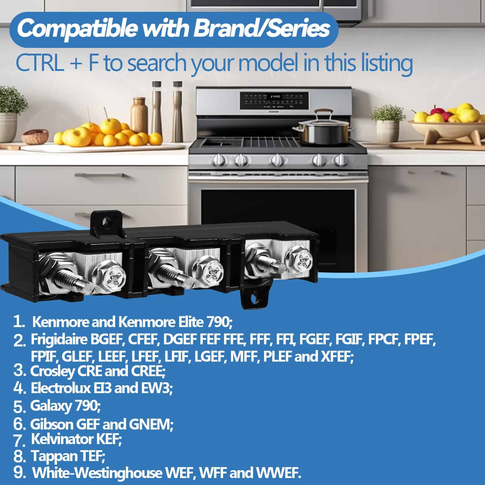 Bloque terminal 5303935271 compatible con Frigidaire, - Imagen 4