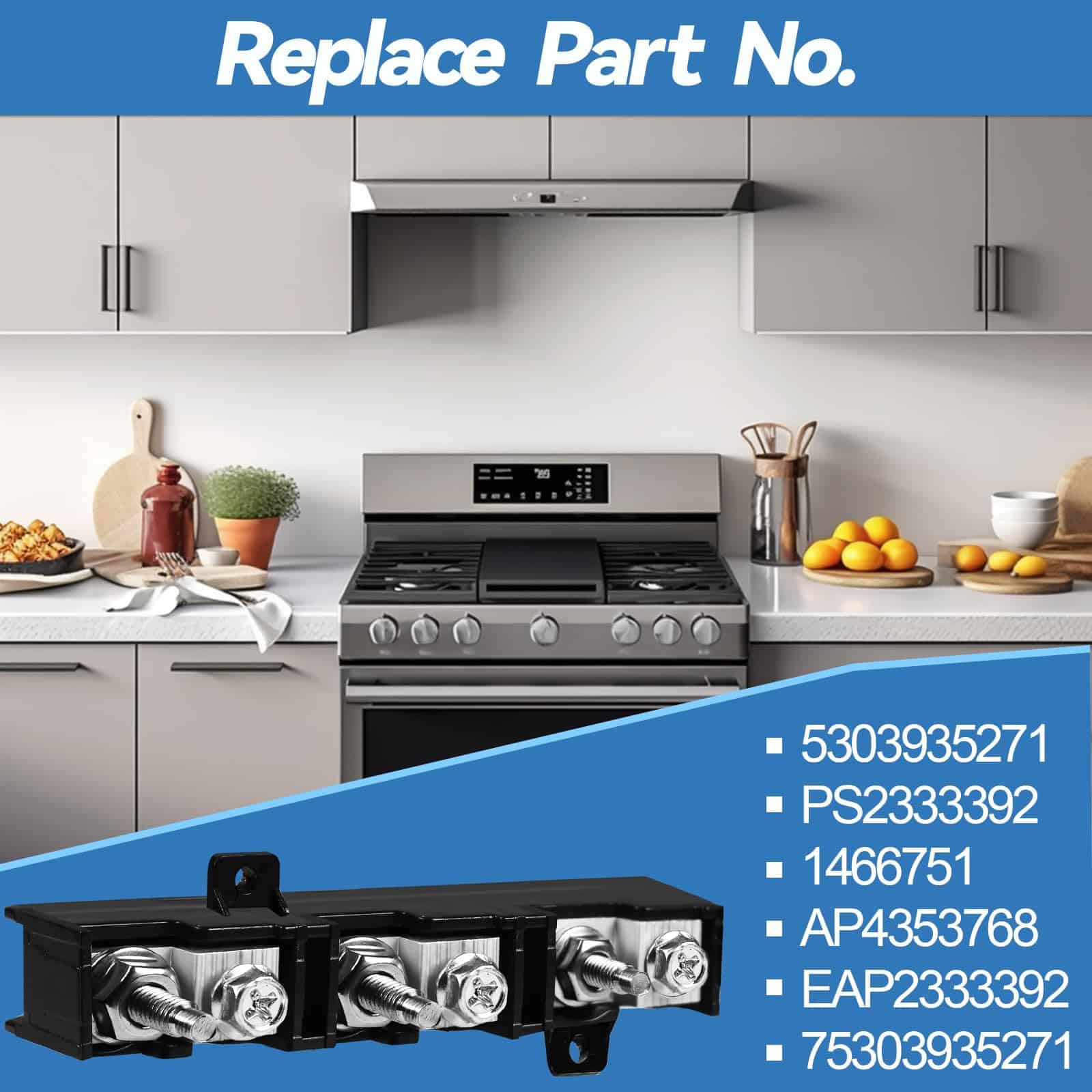 Bloque terminal 5303935271 compatible con Frigidaire, - Imagen 3