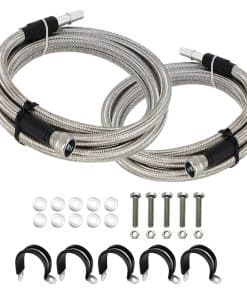 Kit de Líneas de Combustible Trenzadas en Acero Inoxidable