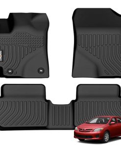 Tapetes para piso GINOWY para Toyota Corolla 2008-2013,