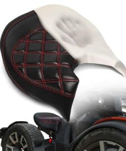 Asiento del conductor para Can Am Ryker Negro -Rojo