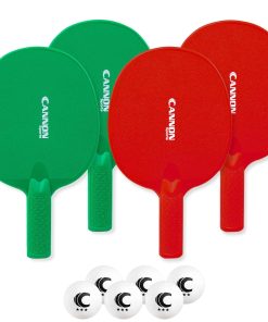 Set de Raquetas de Tenis de Mesa Irrompibles - Blancas)