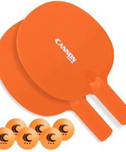 Set de paletas de ping pong irrompibles -Naranja