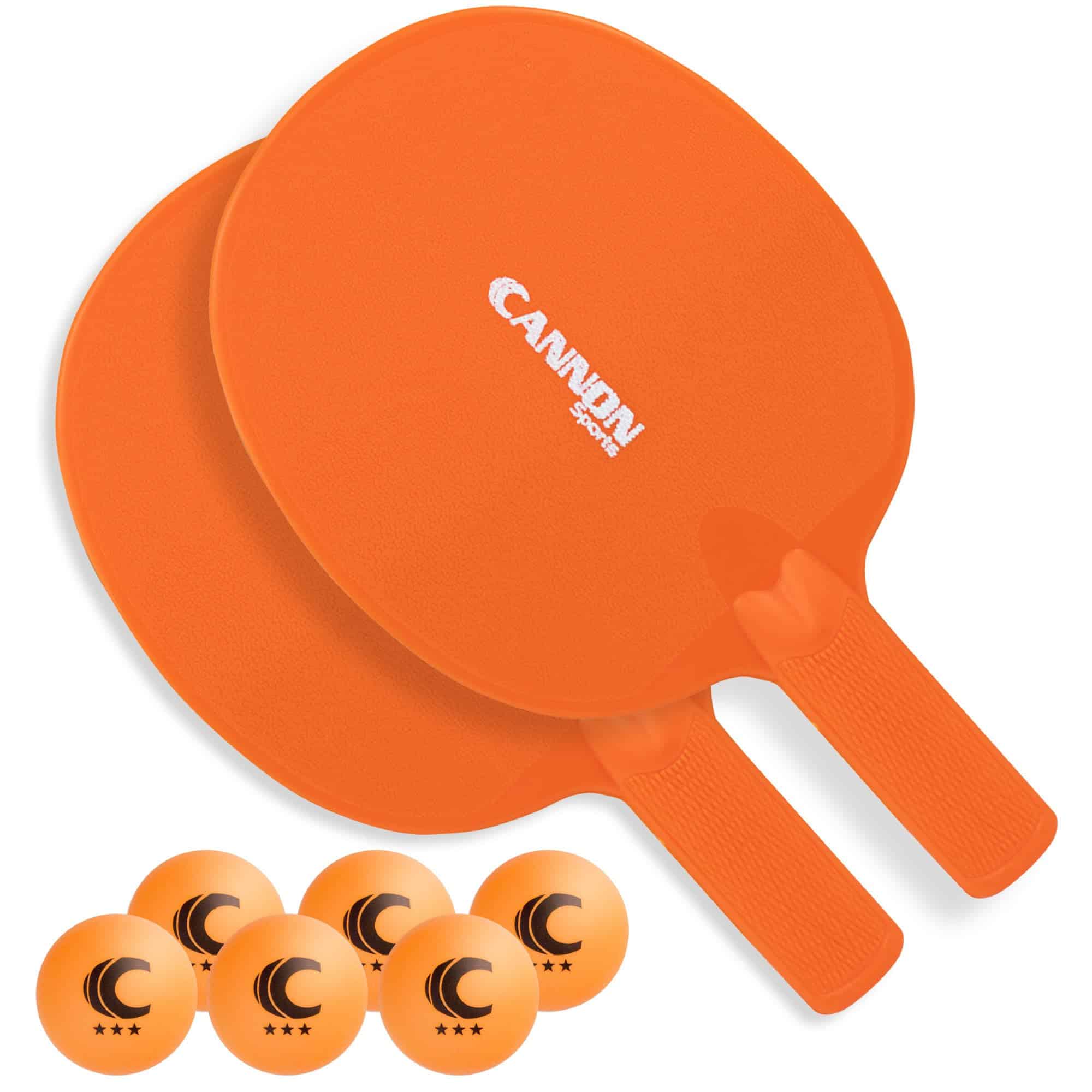 Set de paletas de ping pong irrompibles -Naranja