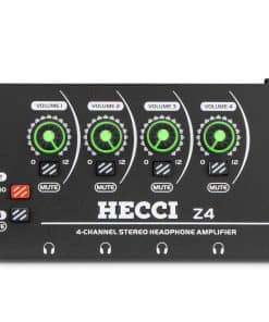 Amplificador de auriculares de 4 canales HECCI Z4 con Jacks