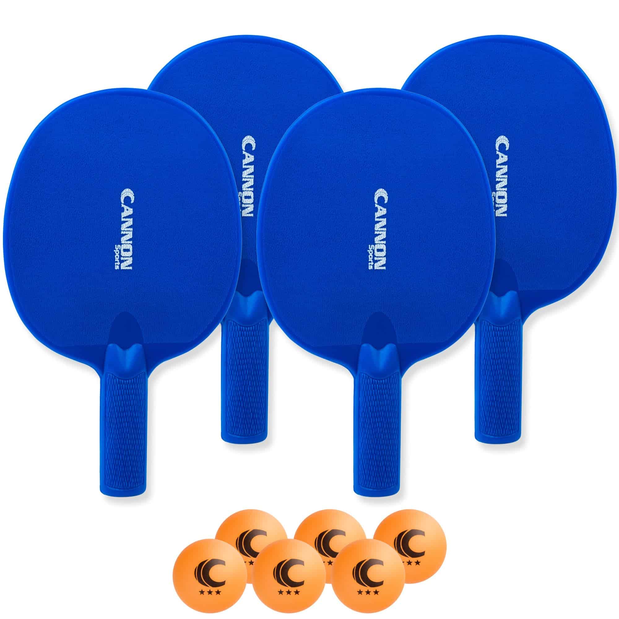 Set de Raquetas de Tenis de Mesa irrompibles -Naranja