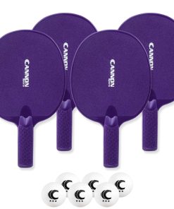 Set de Raquetas de Tenis de Mesa Irrompibles - Blancas)